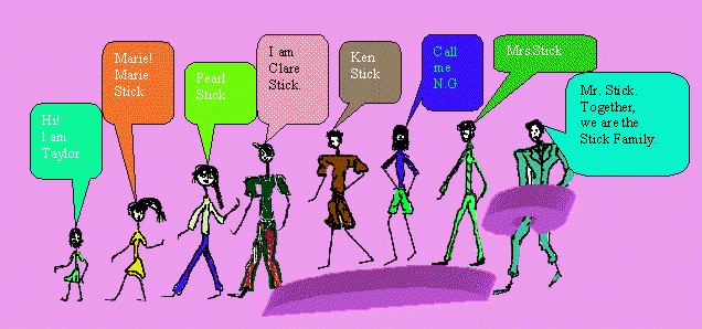 The Stick Family Cartoons